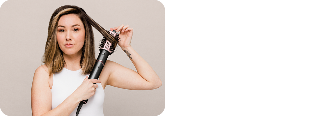 Perie Ovală pentru volum și strălucire