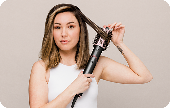 Perie Ovală pentru volum și strălucire