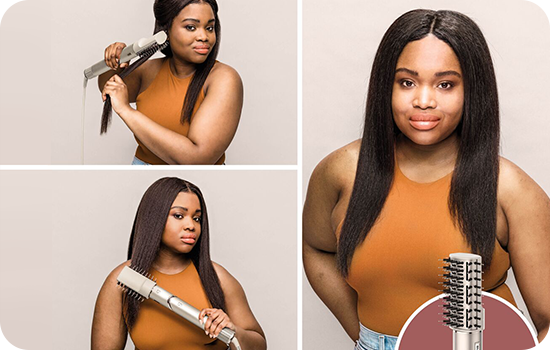 Peria Paddle Brush – Îndreaptă și usucă simultan