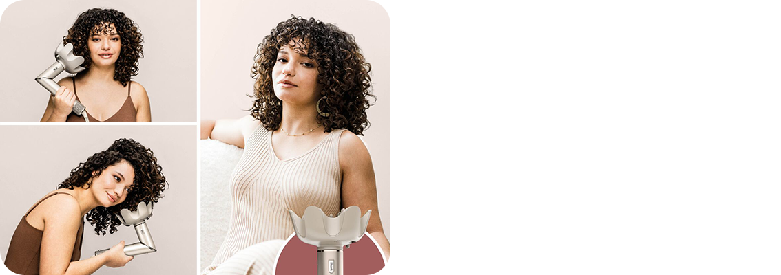 Difuzor pentru definirea buclelor - Uscare rapidă, de la rădăcină până la vârfuri