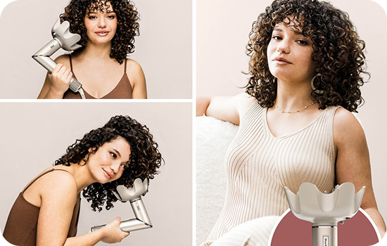 Difuzor pentru definirea buclelor - Uscare rapidă, de la rădăcină până la vârfuri