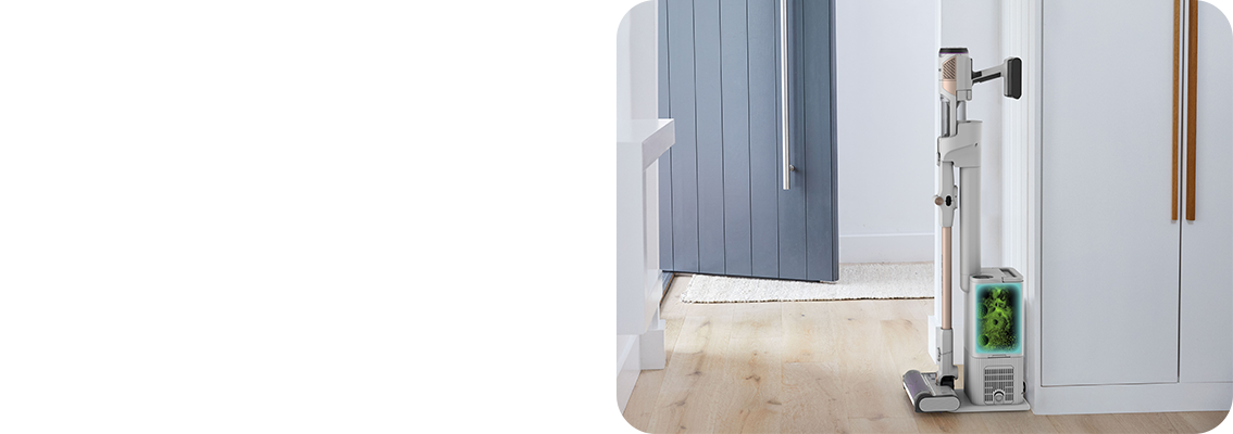 Stație 3în1 AutoEmpty, Recharge si Storage